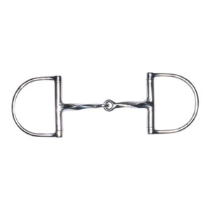Schneiders® Slow Twist D Ring Snaffle Bit