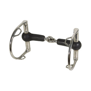 Schneiders® Rubber D Ring Snaffle Bit with Hooks
