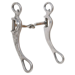 Metalab F.G. Non-Collapse Shank Snaffle Bit