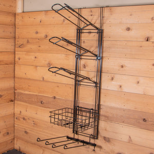 Easy-Up® 5 Tier Interchangeable System with 3 Saddle Racks, Pad Rack & Basket