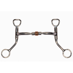 Myler Comfort Snaffle with Copper Roller