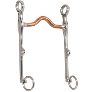 Schneiders® Copper Port Slim Curb Bit