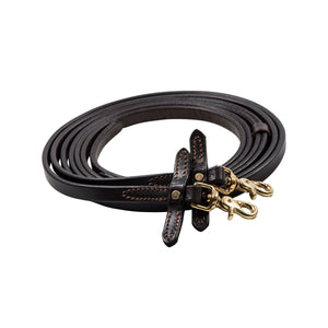 Victor Supreme Training Split Reins with Scissor Snaps