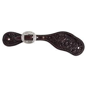 Billy Royal® Floral Tooled Spur Straps