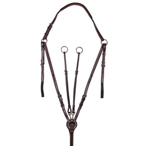 Joseph Sterling Raised Adjustable Breastplate with Running Martingale Attachment