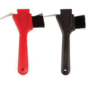 Schneiders Hoof Pick with Brush & Scraper