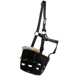 Just Merino Sheepskin Noseband Liner - Horse