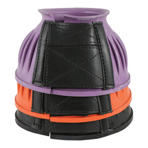 Dura-Tech® Ribbed Rubber Double Lock Bell Boots for Horses