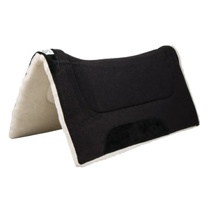 Diamond Wool Contour Comfort Cutter Western Saddle Pad