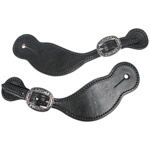 Billy Royal® Shaped Leather Western Spur Straps