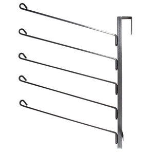 Easy-Up® Pro Portable Wall Hanging 5 Hook Saddle Pad Rack