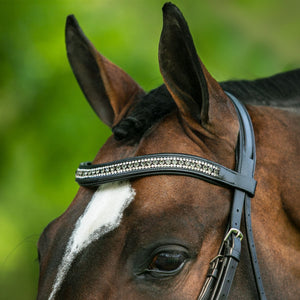 Joseph Sterling® Regal Padded Curved Crystal Browband