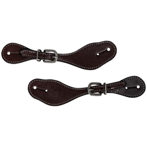 Schneiders® Shaped Leather Spur Straps
