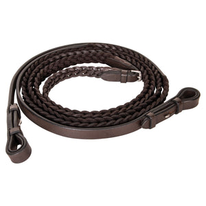 Pinnacle X-Long Plaited Reins 5/8 x 64