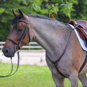 Pinnacle Fancy Stitch Breastplate for Horses