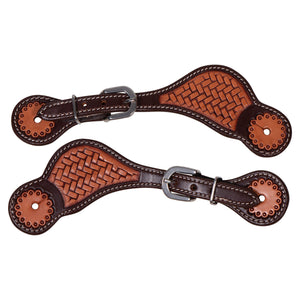Schneiders® Basketweave Spur Straps