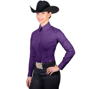 Schneiders® Cowgirl Royalty Full-Zip Stretch Ladies Western Show Shirt
