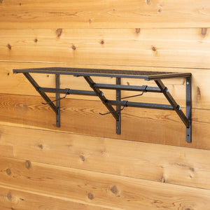 Easy-Up® Pro Mounted Shelf with Adjustable Hanging Bars
