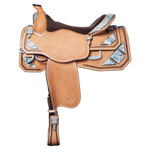 Billy Royal® Platinum Trifecta Sterling Show Saddle