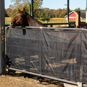 Schneiders® Stall Privacy and Sun-Blocker 12' x 5' Mesh Panel
