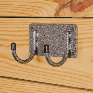 Easy-Up® Pro Heavy-Duty Mounted 2 Hook Hanging Hook