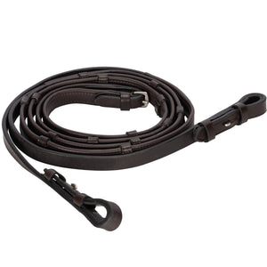 Schneiders® Smooth Leather Reins with Stoppers