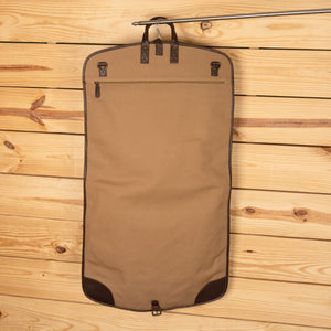 Schneiders® Heritage Canvas and Leather Garment Bag