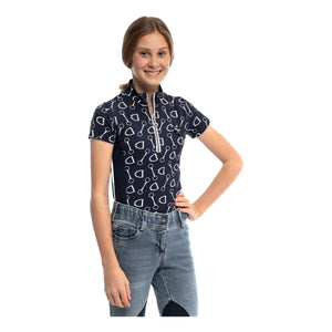 Goode Rider Girls Short Sleeve Ideal Show Shirt