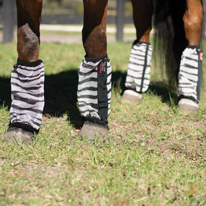 Schneiders® Dura-Mesh II Non-Fitted Zebra Fly Boots - Set of 4
