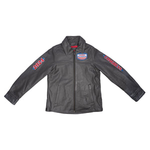 2024 Quarter Horse Congress Ladies Fit Leather Jacket