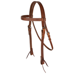 Schneiders® Harness Leather Browband Draft Horse Headstall
