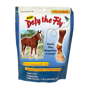 Defy the Fly™ Horse Leg Fly Repellent Bands