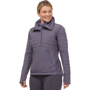 Kerrits® Hoofprint Quilted Pullover Jacket