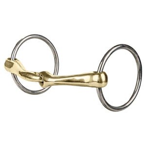 Sanft™ German Silver Demi Anky 16 mm Loose Ring Snaffle Bit