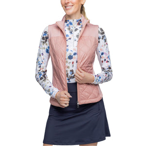 Kastel Denmark Ladies Full Zip Quilted Vest