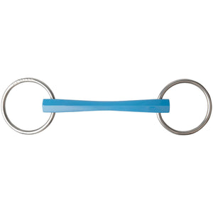 Metalab® Flexi Semi-Soft Mullen Loose Ring Snaffle Bit