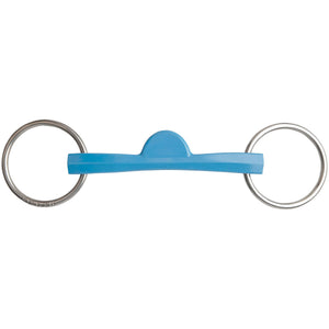 Metalab® Flexi Semi-Soft Ported Mullen Loose Ring Snaffle Bit