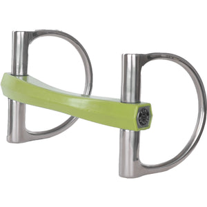 Metalab® Flexi Soft Mullen D-Ring Snaffle Bit