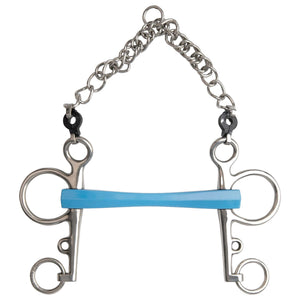 Metalab® Flexi Semi-Soft Mullen Long Pelham Bit