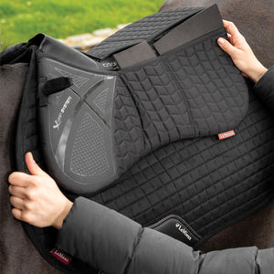 LeMieux® ProSorb Plain 3 Pocket Quilted Half Pad