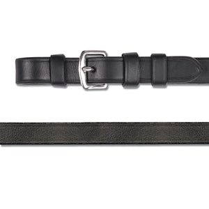 Waldhausen Leather Double Bridle Curb Reins with Buckles - 1/2
