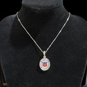Limited Edition 2025 Quarter Horse Congress Silver Pendant Necklace
