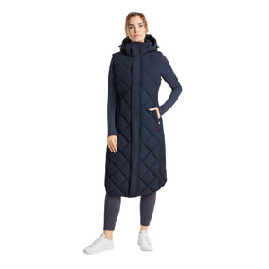 B Vertigo Gem Women's Waxed Padded Long Vest