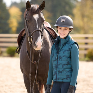 Kerrits® Kids Pony Parade Reversible Quilted Vest
