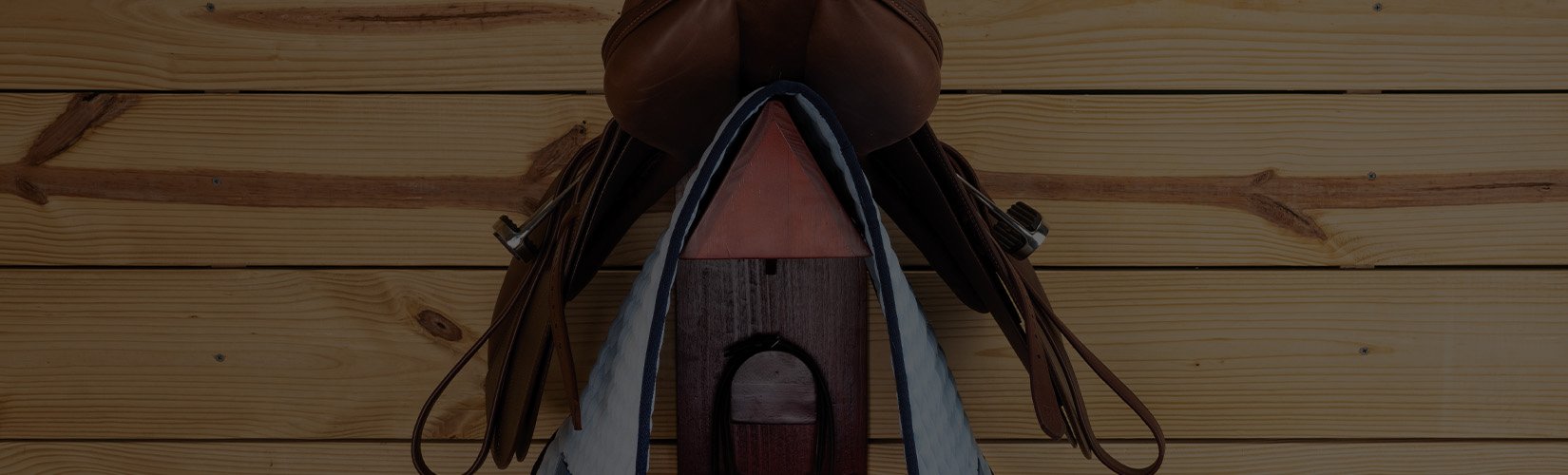 Tack Room Organization Ideas: Wooden Saddle Racks