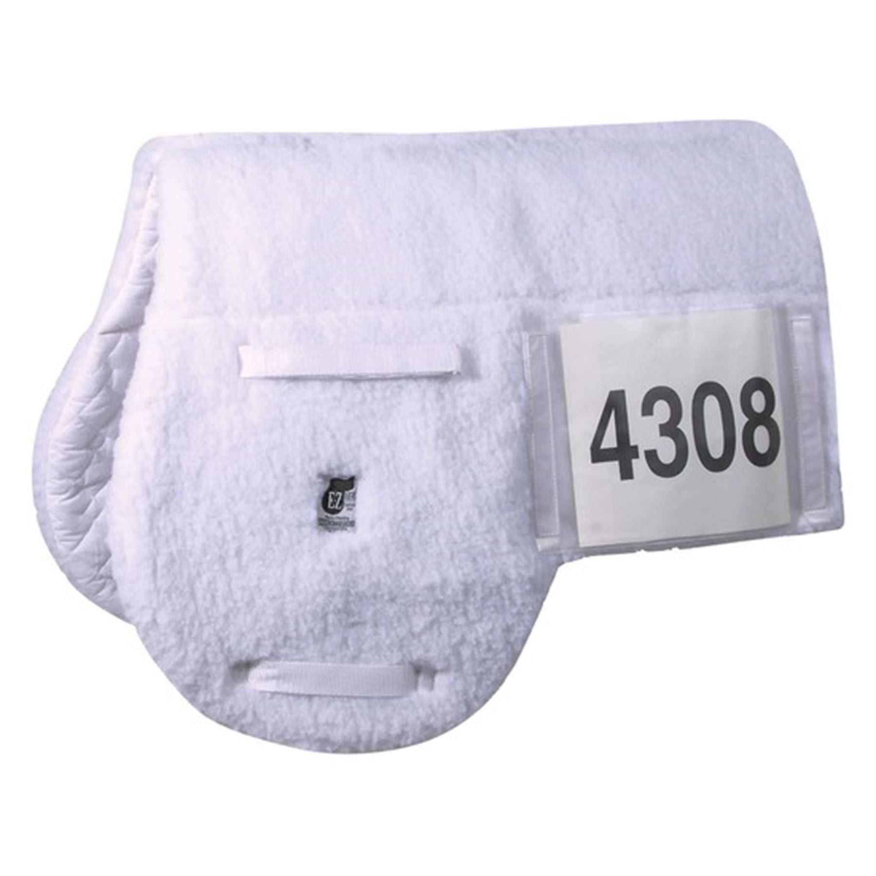 E-Z View® Fleece Saddle Pad with Non-Glare Number Pockets