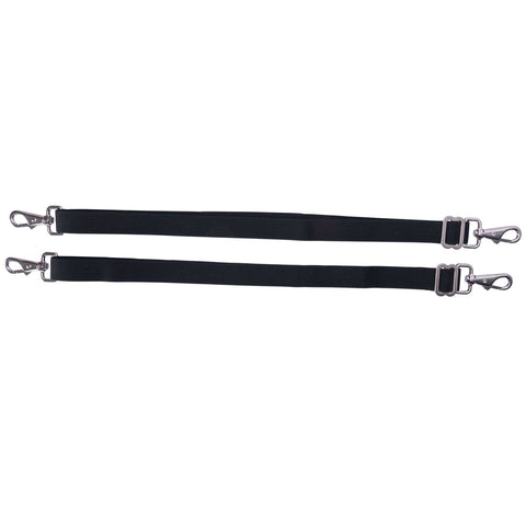 Schneiders® Detachable Adjustable 1" Elastic Leg Straps Pair