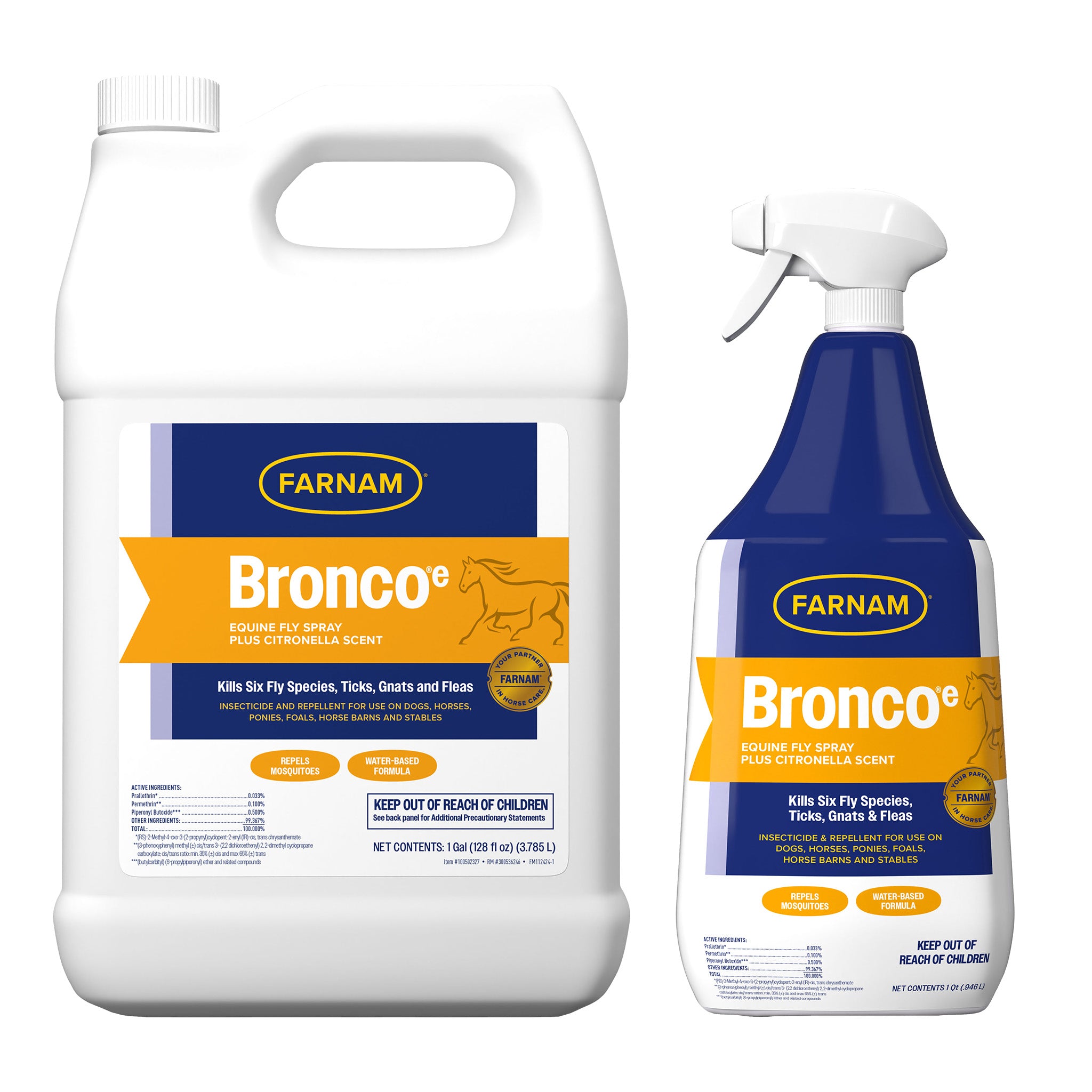 Farnam® Bronco® e Equine Fly Spray