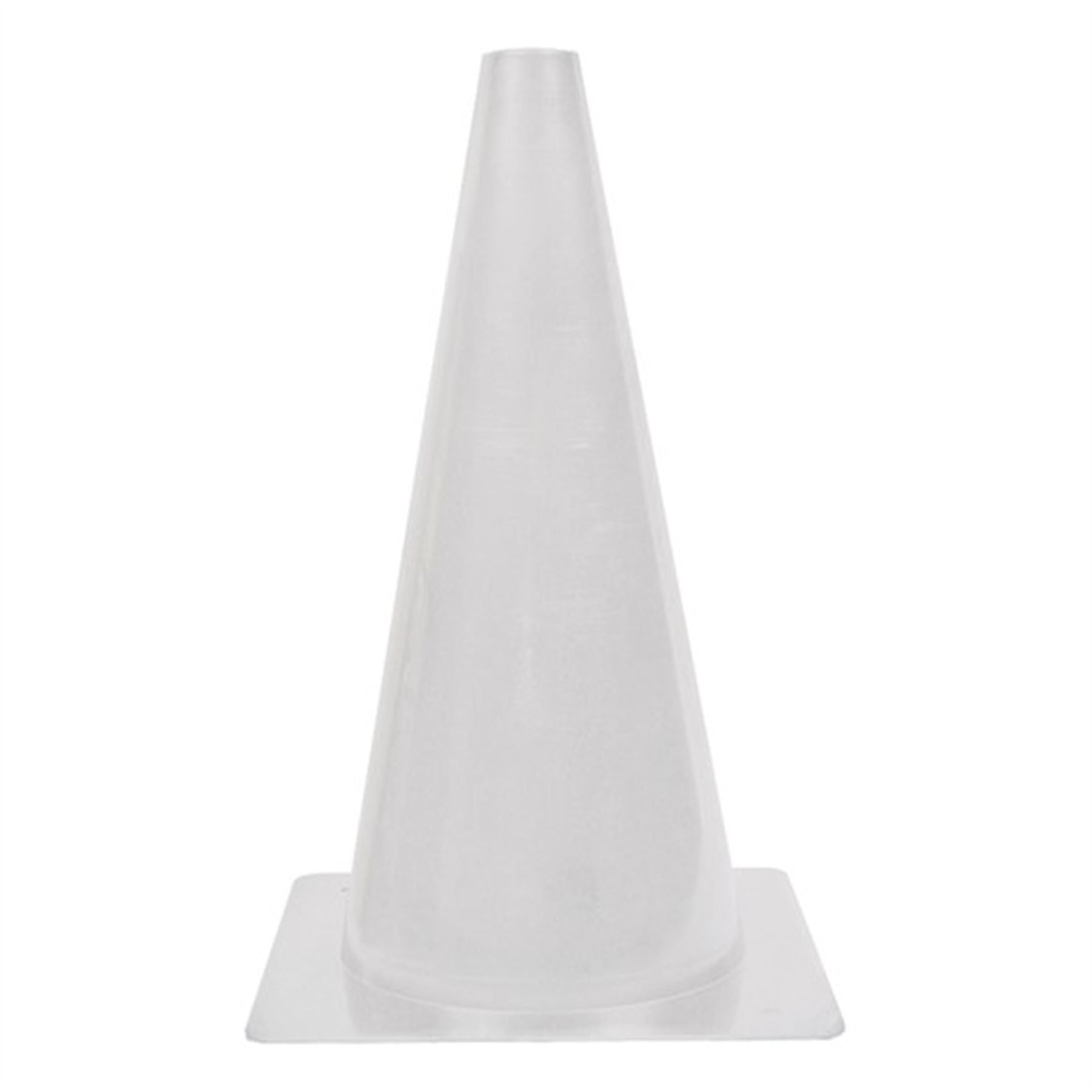 12" Training Cones White