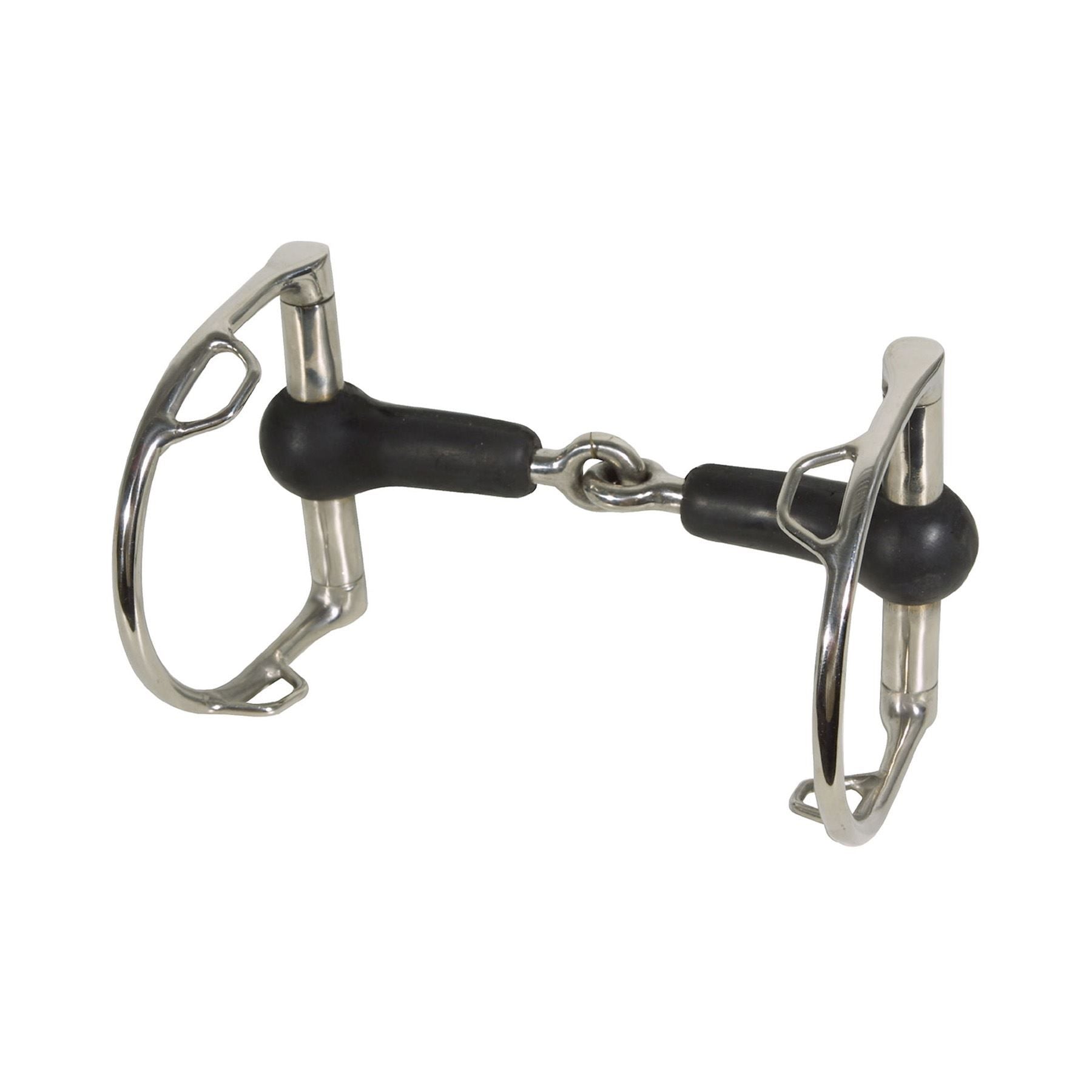 Schneiders® Rubber D Ring Snaffle Bit with Hooks